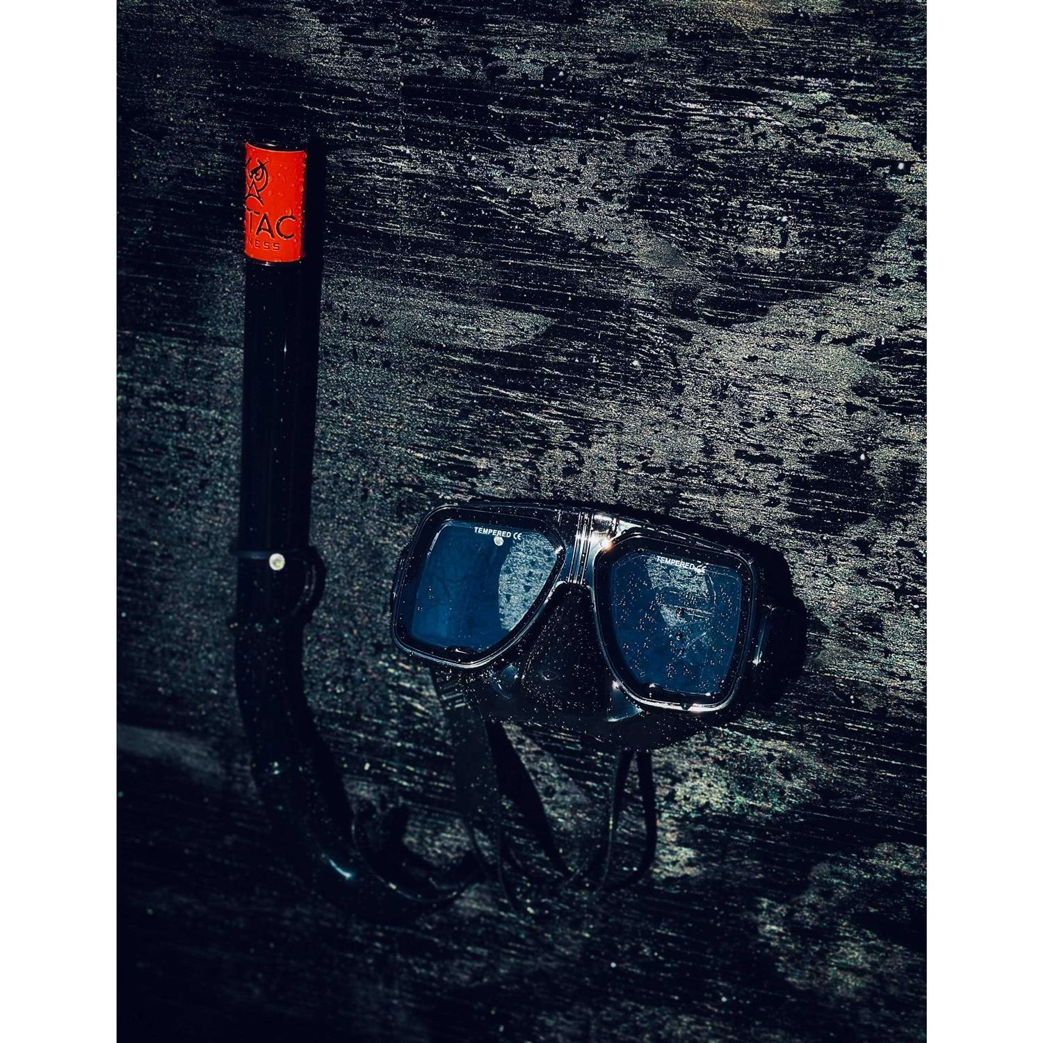 USCG Rescue Swimmer Dive Mask and Snorkel Combo by ATACLETE - Sports Supplies Online Store