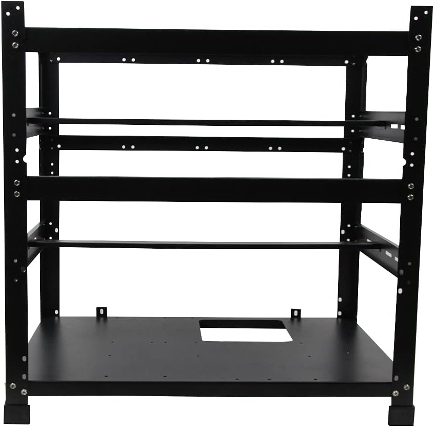Open Mining Frame for 12 GPU Mining Case Server Rack Motherboard Bracket ETH/ETC/ZEC Ether Accessory Tool 3 Layers