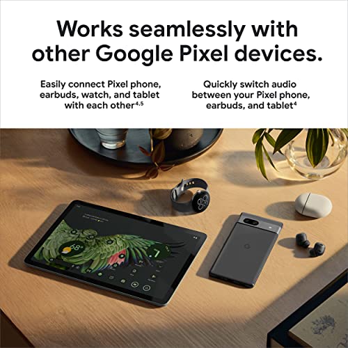 Google Pixel Tablet with Charging Speaker Dock - Android Tablet with 11-Inch Screen, Smart Home Controls, and Long-Lasting Battery