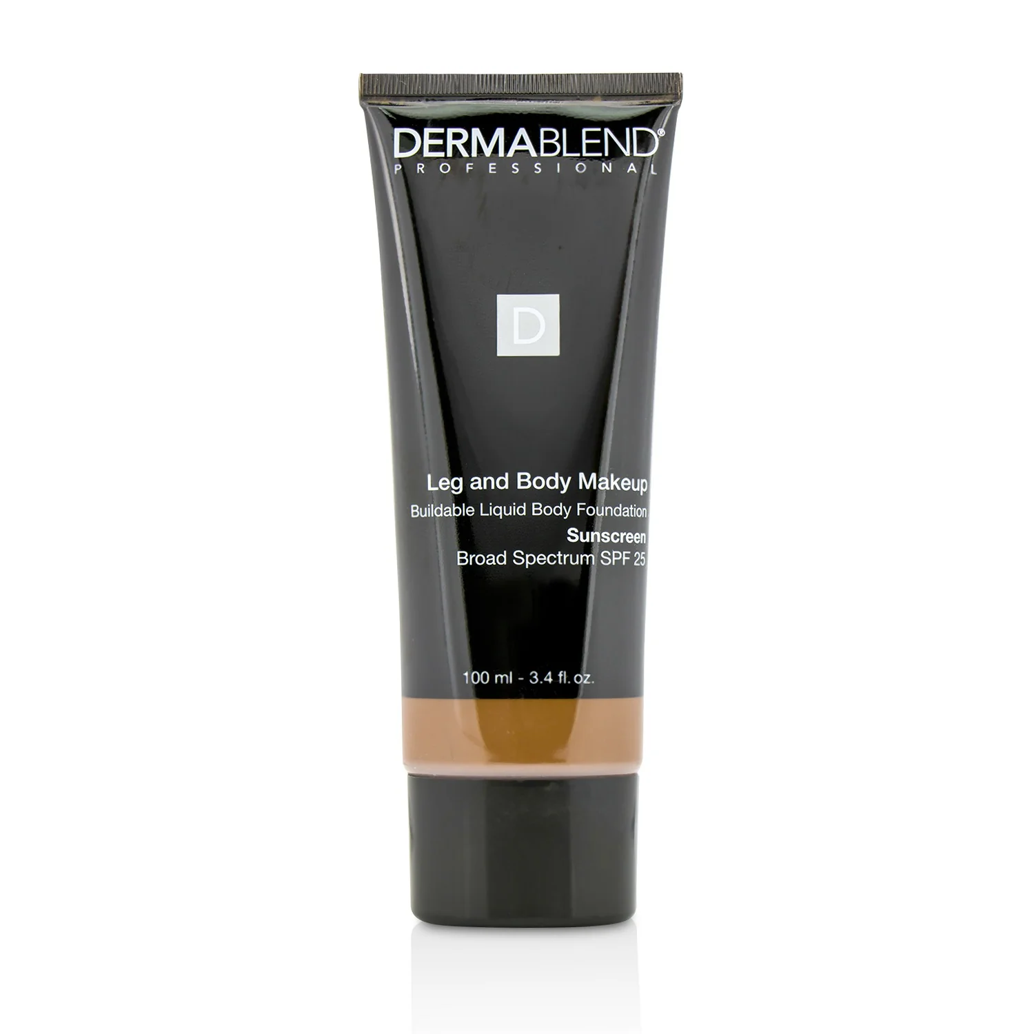 Dermablend Leg and Body Make Up Buildable Liquid Body Foundation Sunscreen Broad Spectrum SPF 25 - #Light Beige 35C 100ml/3.4oz