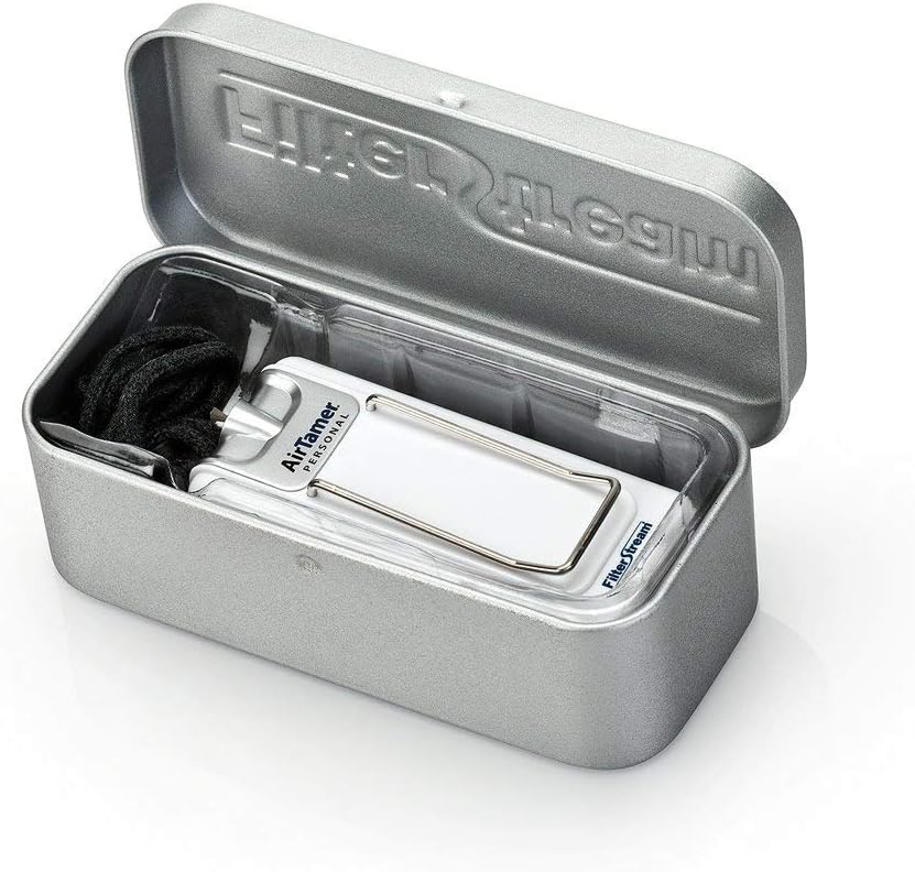 AirTamer A302 | Small Personal and Portable Air Purifier | Lithium Battery Operated | New Electrostatic Purification Technology, Proven Performance