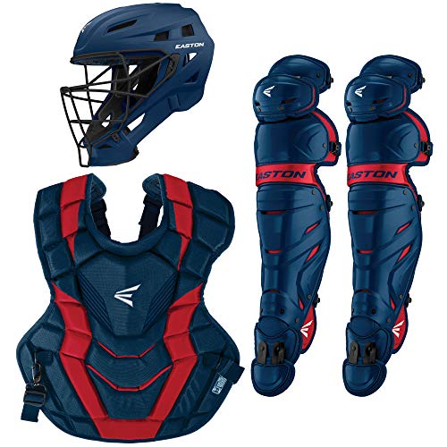 Easton | Elite X 2.0 Baseball Catcher's Equipment | Box Set | NOCSAE Approved | Youth/Intermediate/Adult | Multiple Colors