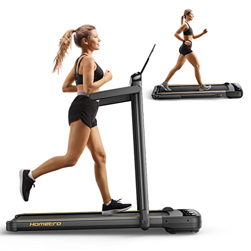 3.0HP Foldable Compact Treadmill,2 in 1 Walking Pad & Jogging Machine for Home/Office