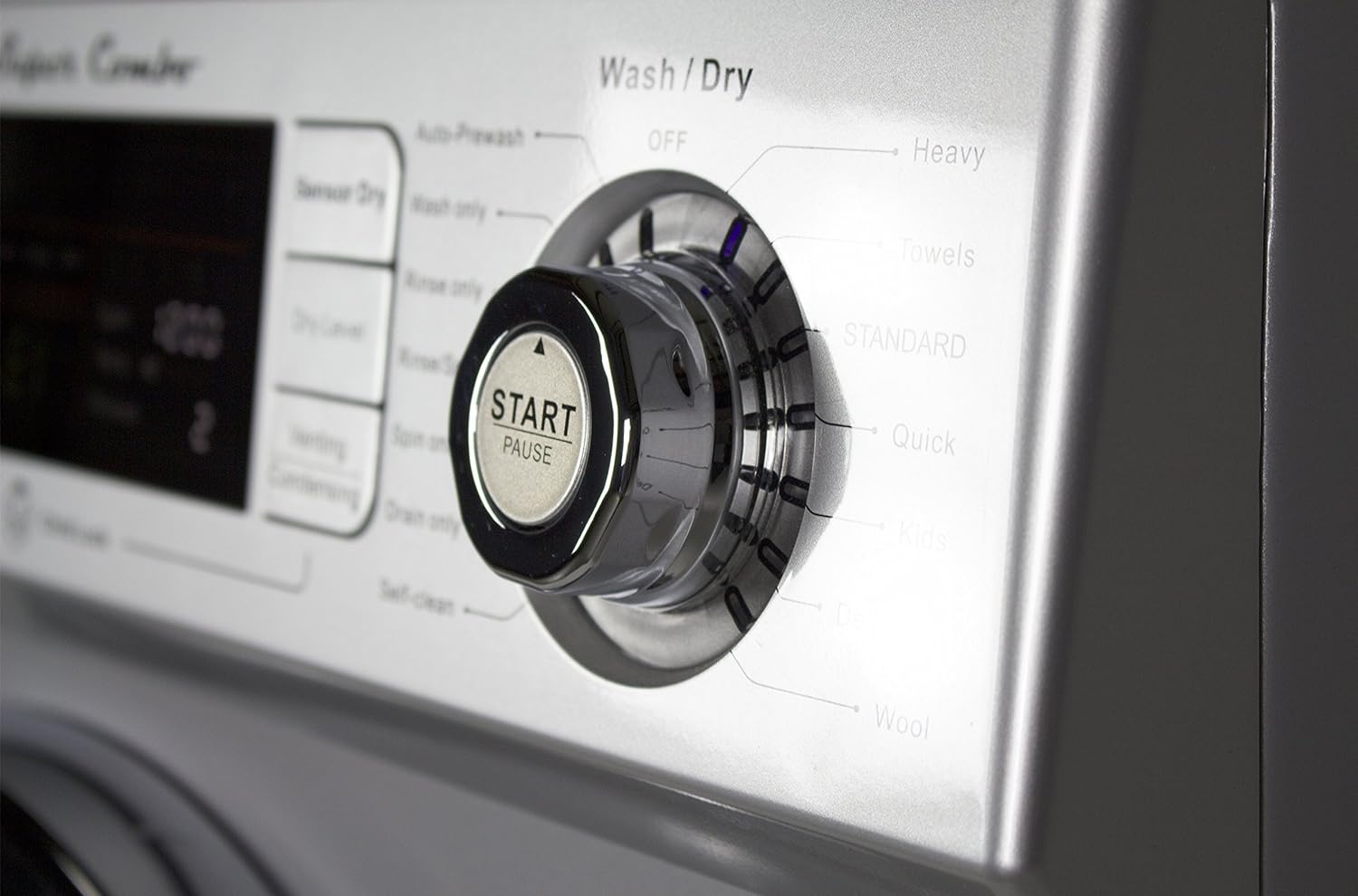 Equator All-in-one Compact Combo Washer Dryer 1200 RPM spin, Auto water level, Sensor Dry Optional Venting/Condensing in Silver; 2016 Model