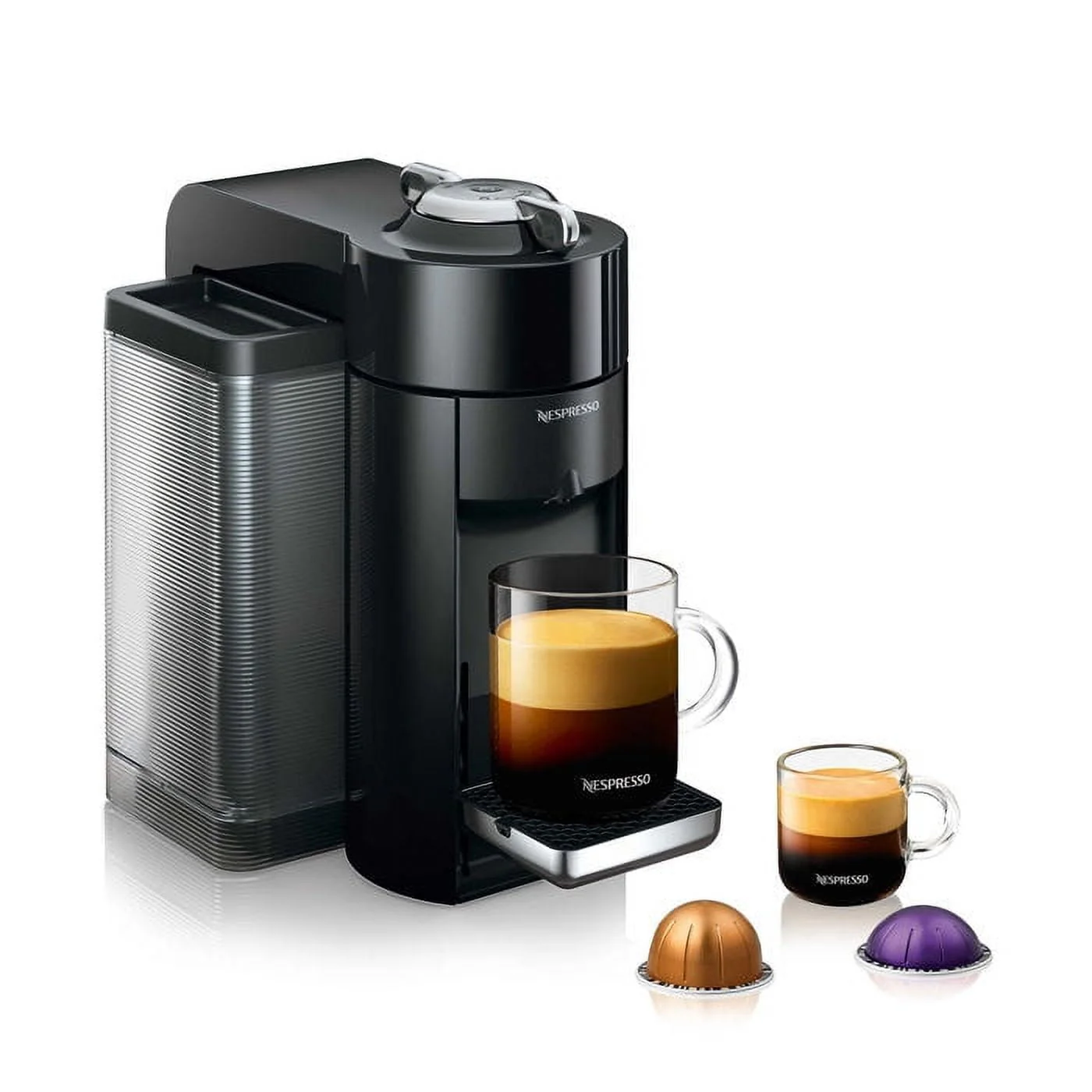 Nespresso Evoluo Coffee and Espresso Machine by De'Longhi, Graphite Metal