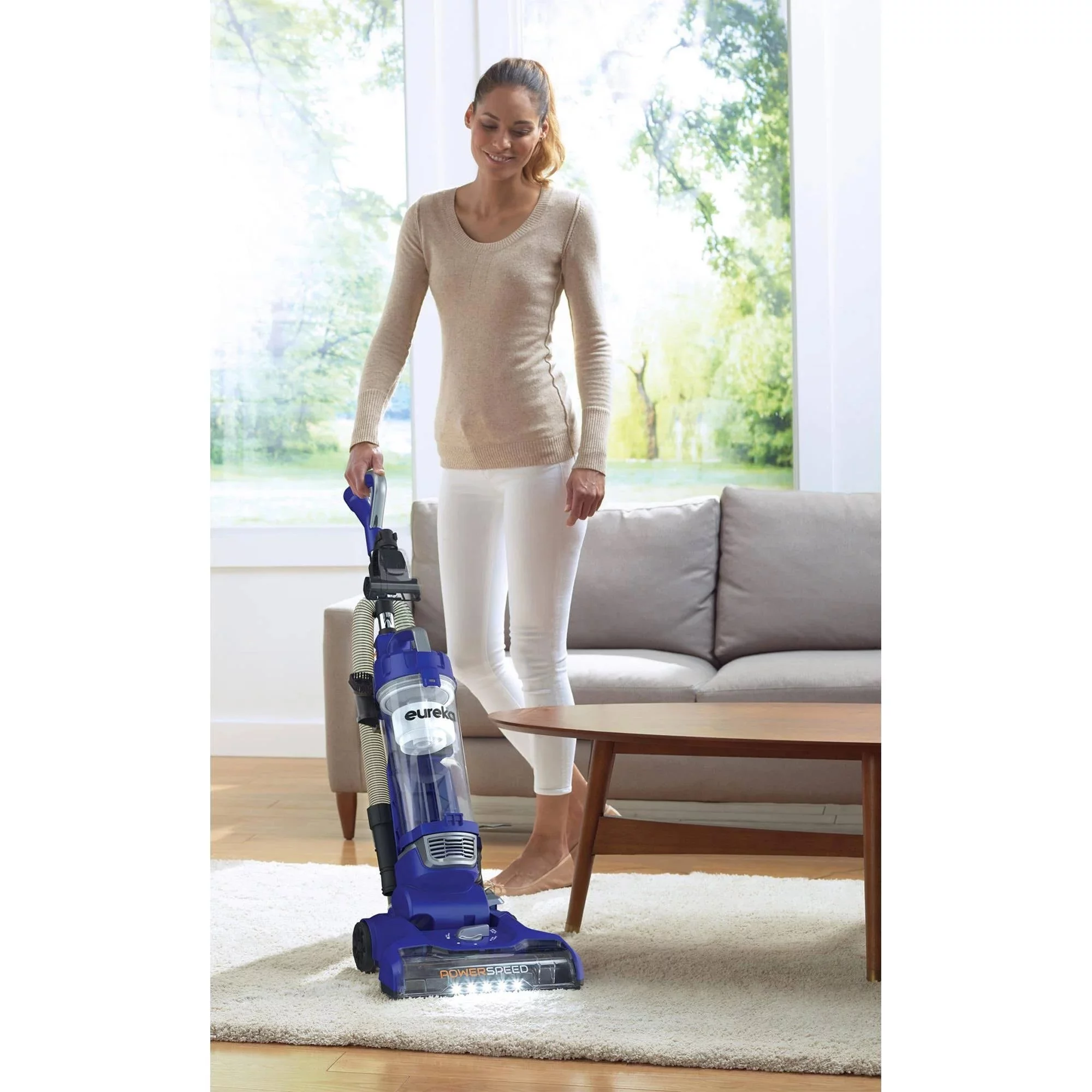 Eureka Power Speed Turbo Multi-Surface Lightweight Upright Vacuum Cleaner, NEU188