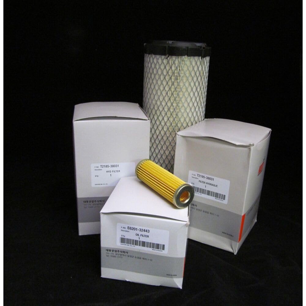 RAParts CK2510 HST Filter Service Kit Oil Air Fuel Hydraulic Filter for Kioti Tractor