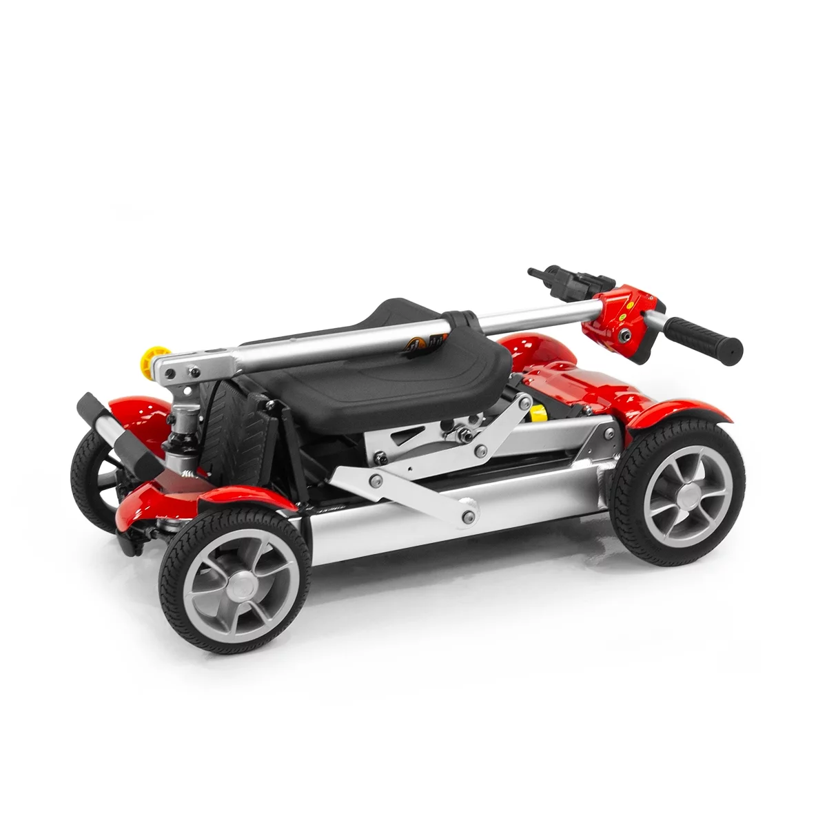 EV Rider Gypsy Ultralight  Collapsible 4 Wheels Mobility Scooter - Red