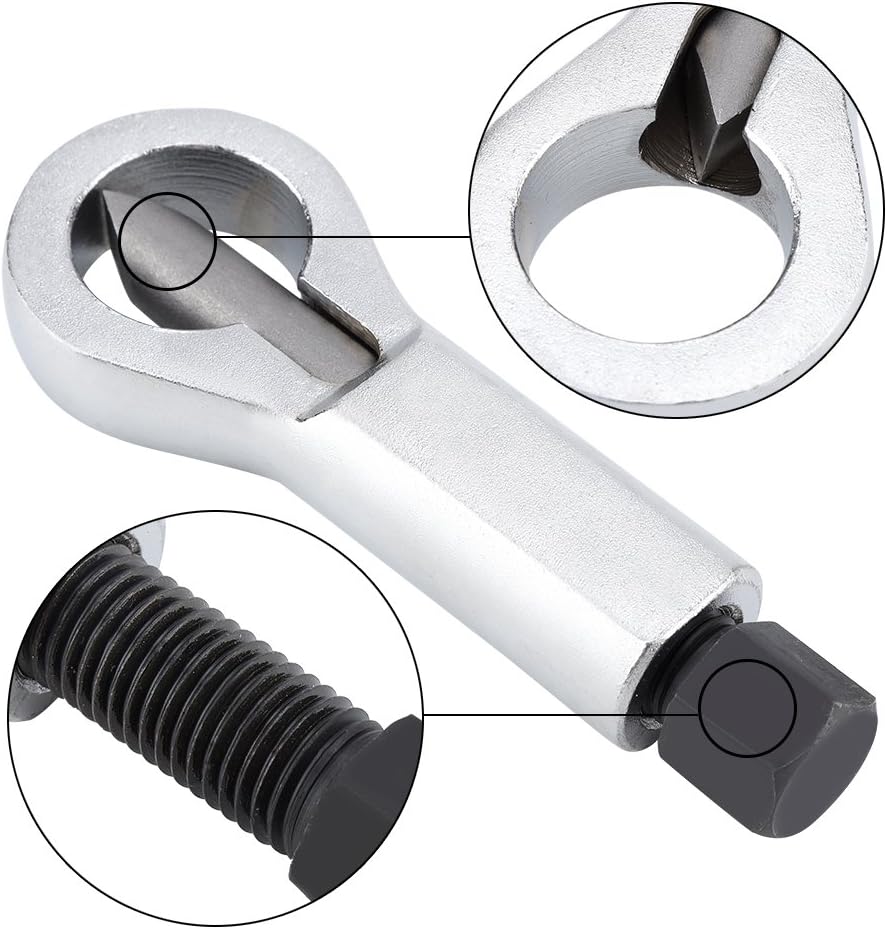Heavy Duty Nut Splitter Broken Damaged Corroded Stuck Screw Nut Removal Splitting Tools(#5) Pack of 2