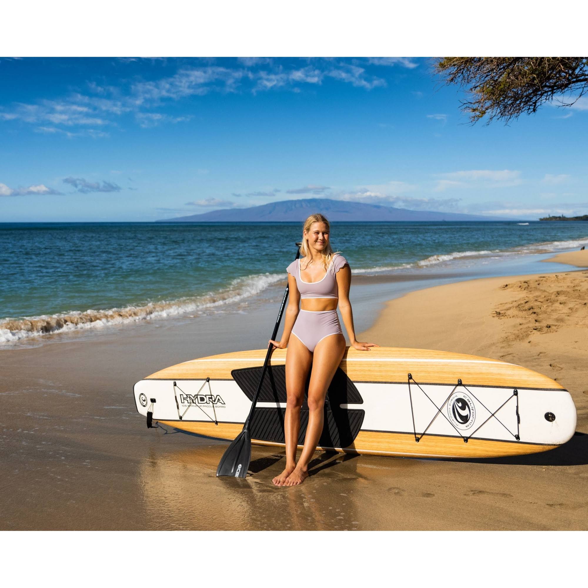 Paddle Board California Board Company 10&6x22 Sup Package with Paddle Leash