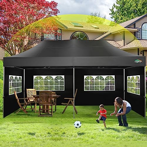 COBIZI 13x26 Pop Up Tent 13x26 Canopy with Sidewalls Heavy Duty Canopy Party Tent for Parties