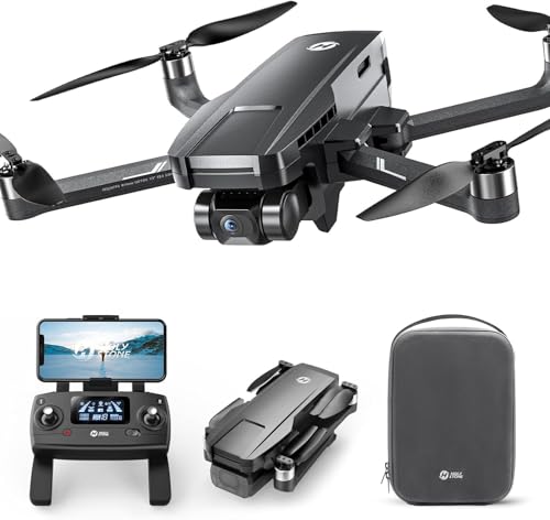 Holy Stone HS720G GPS Drones with Camera for Adults 4K FAA, 2-Axis Gimbal, Built-in Remote ID, 120°FOV, Brushless Motor, 5G WiFi Transmission