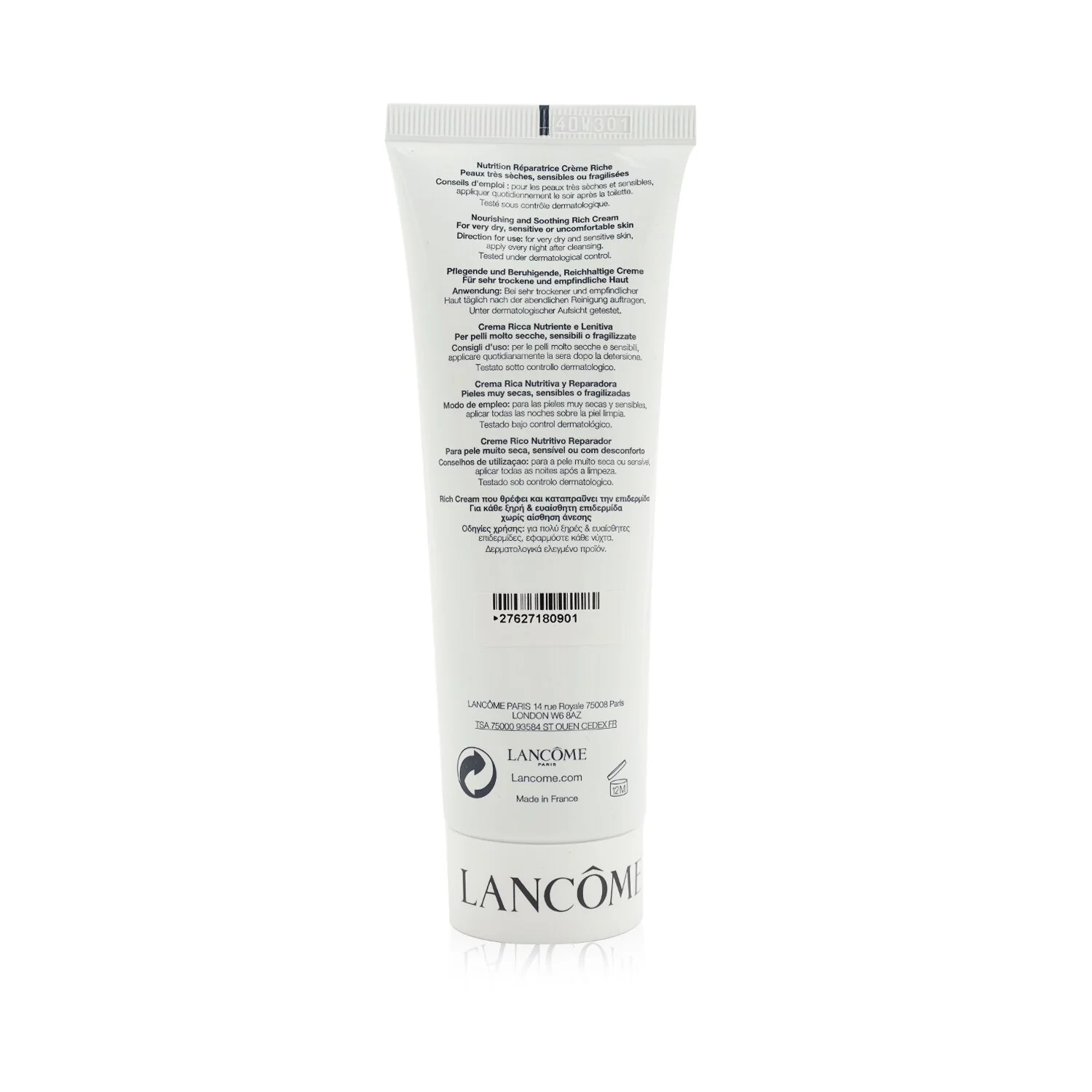 Lancome Nutrix Nourishing And Soothing Rich Cream (Unboxed) 125ml/4.2oz