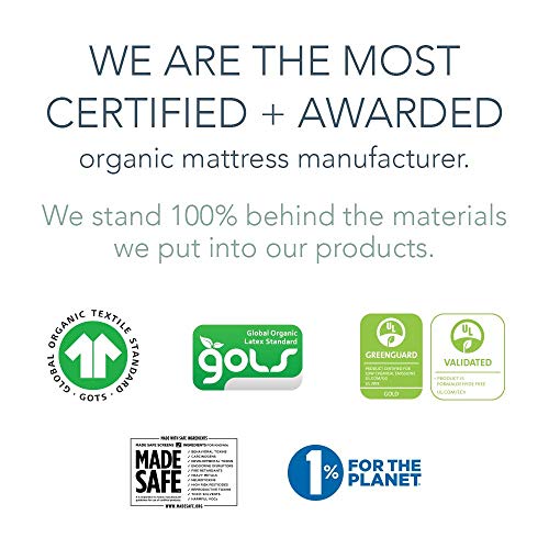 Naturepedic Organic Baby Crib Mattress - Lightweight Infant & Toddler Mattress - Waterproof Baby Bed Mattress for Crib