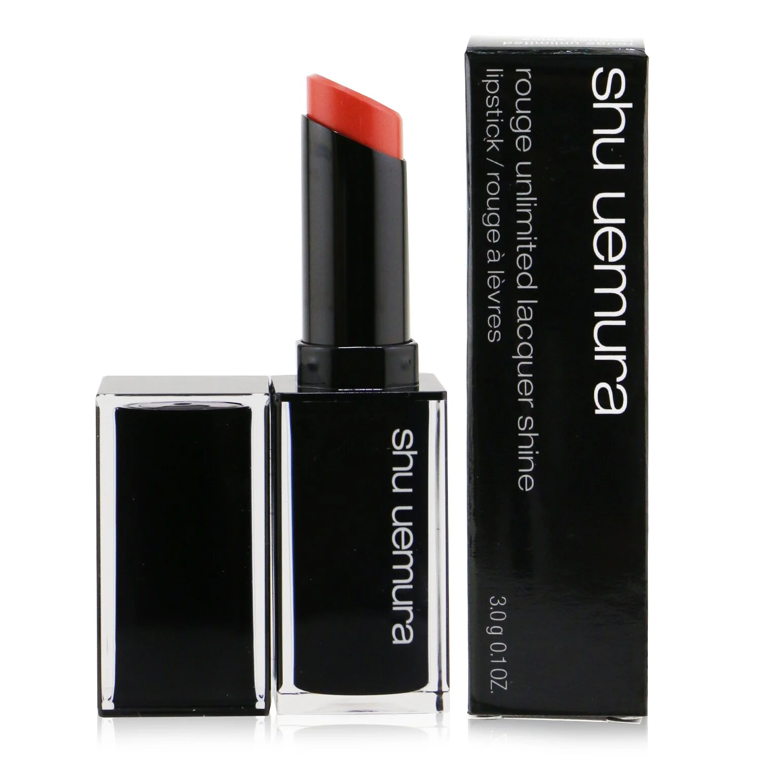 Shu Uemura Rouge Unlimited Lacquer Shine Lipstick - # LS PK 379  3g/0.1oz
