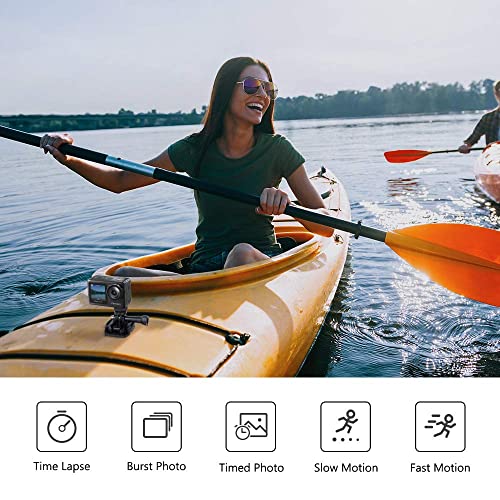 AKASO Brave 7 LE 4K30FPS 20MP WiFi Action Camera with Touch Screen EIS 2.0 Zoom Remote Control 131 Feet Underwater Camera with 2X 1350mAh Batteries