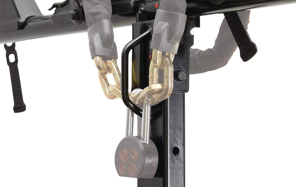 YAKIMA, Hangover Vertical Hitch Rack for Suspension Fork Bikes, 6 Bike