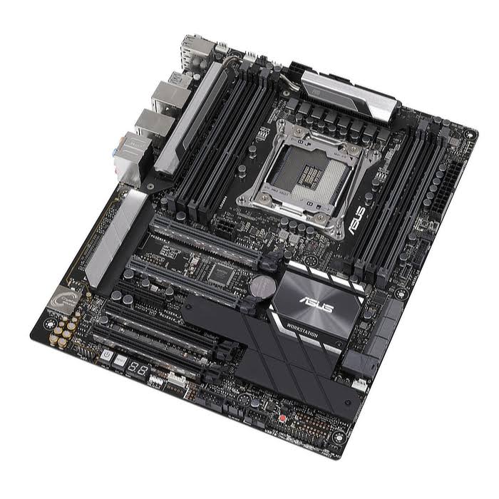 Asus WS X299 Pro Intel X299 LGA 2066 (Socket R4) ATX Server/Workstation Motherboard