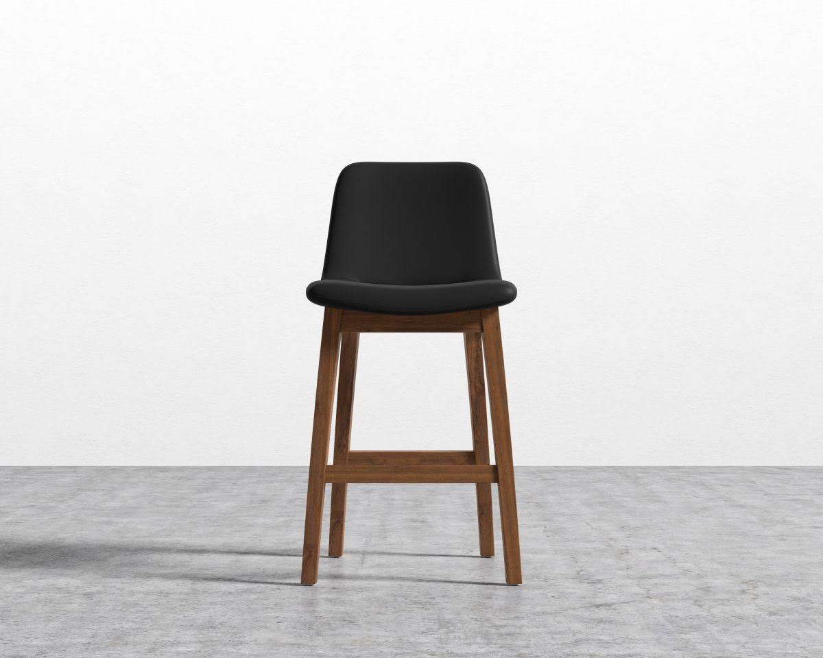 Rove Concepts Aubrey Counter Stool - Natural Monaco Black