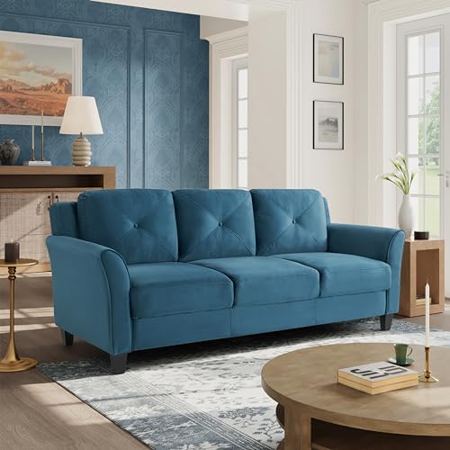 Lifestyle Solutions Harrington Loveseat, Black