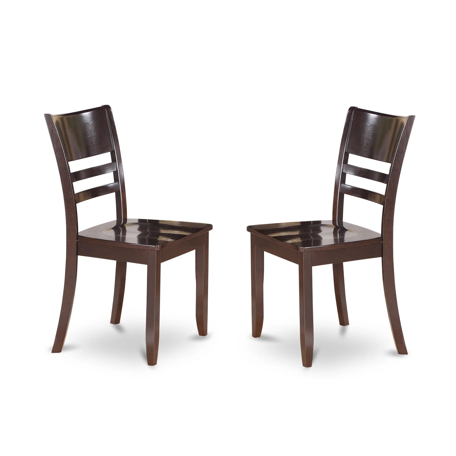 East West Furniture  7 Piece Dining Table Set For 6-Dining Table and 6 Chairs