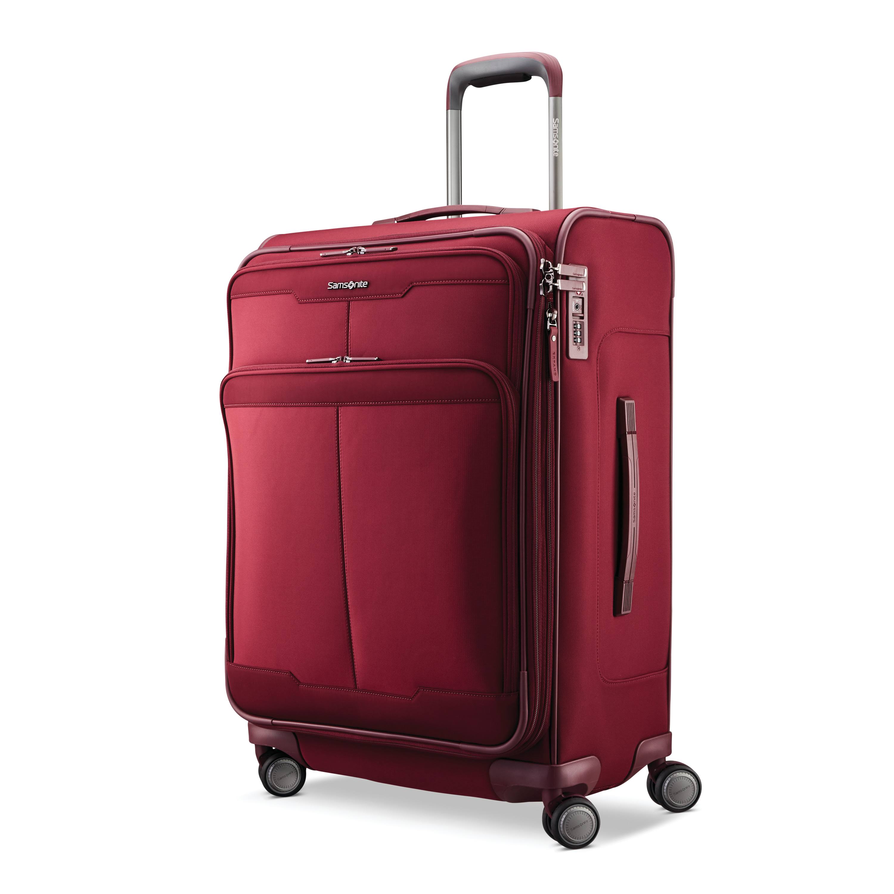 Samsonite Silhouette 17 Medium Expanable Spinner Suitcase - Merlot