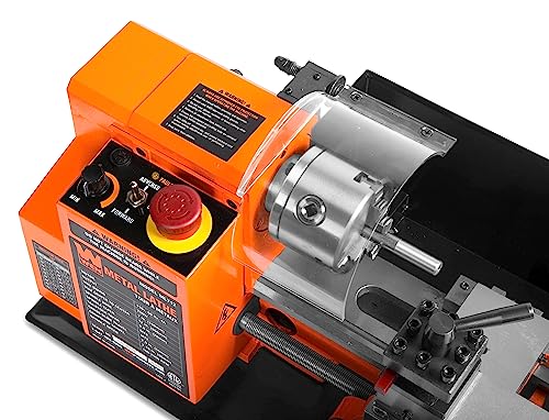 WEN 7-by 12-Inch Benchtop Metal Lathe, Variable Speed, Two Direction (ML712)