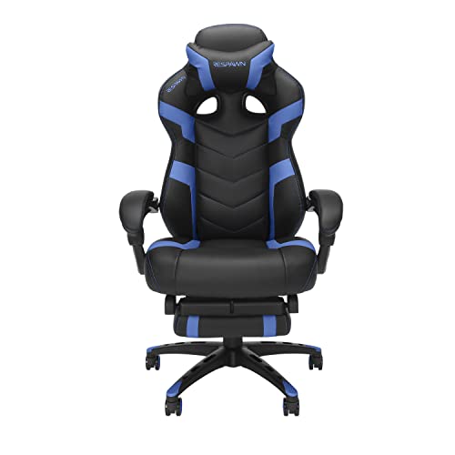 RESPAWN 110 Pro Gaming Chair - Gaming Chair with Footrest, Reclining Gaming Chair, Video Gaming Computer Desk Chair, Adjustable Desk Chair