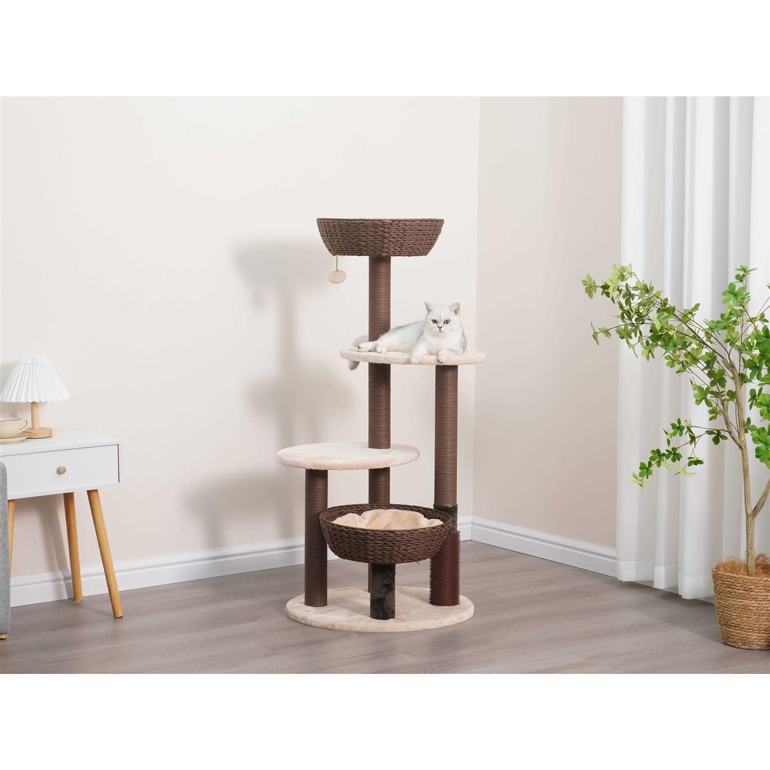 PetPals Pharaoh and Brown Cat Tree - Pet Supplies online store