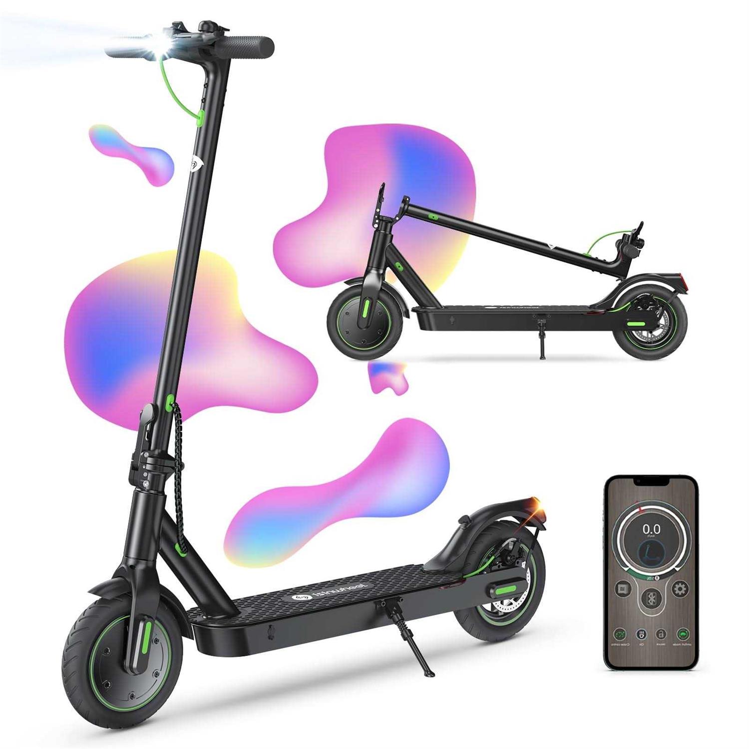 Isinwheel S9Pro Electric Scooter 18.6 Mph Up To 21 Miles Long Range - Sports Supplies Online Store