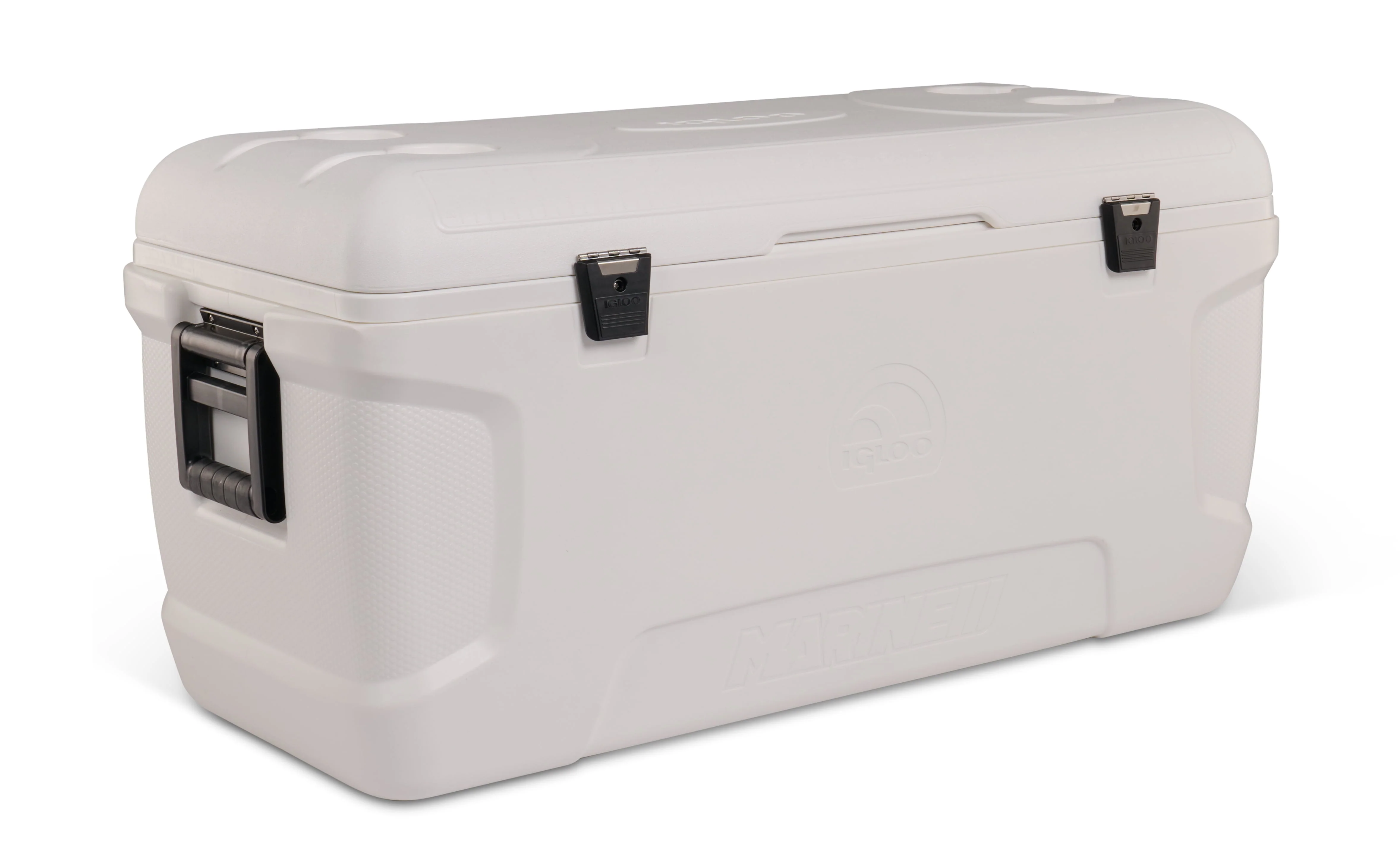 Igloo 150 QT Latitude Marine Hard Side Cooler, White (41x18x20)