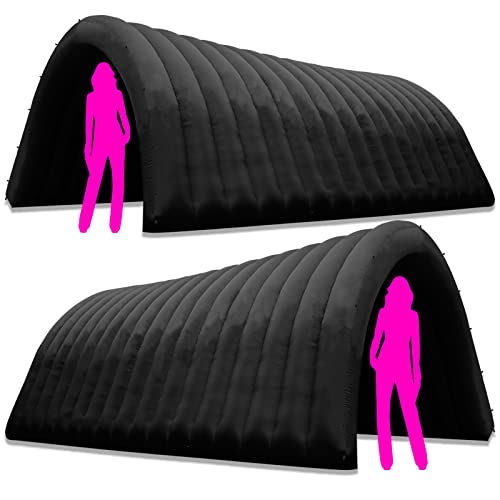 Inflatable Tunnel Sports Tunnel Entrance with Blower Football Tunnel Tent Entryway for Business Advertise Party Exhibition Promotion Street,Shop