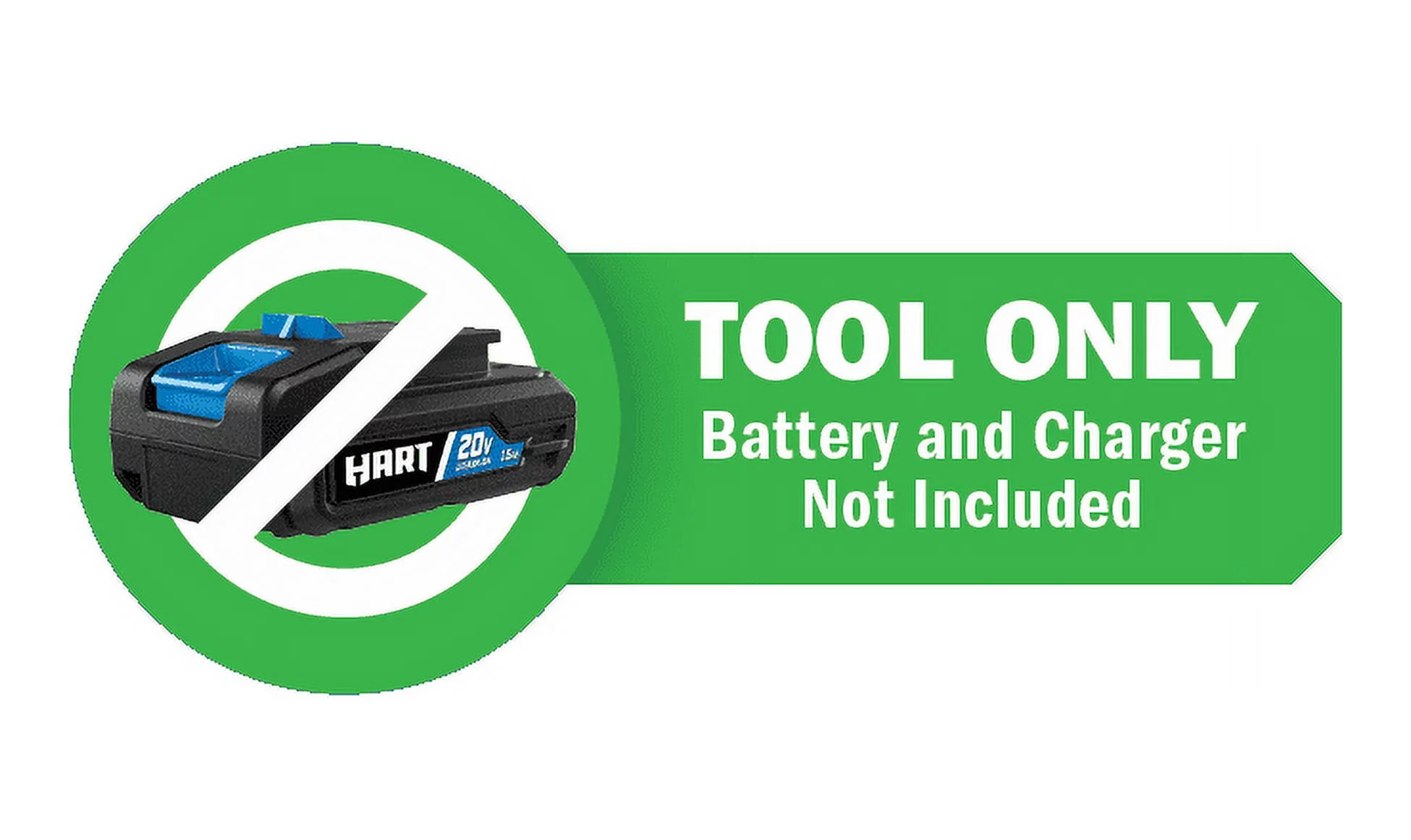 HART 20-Volt Impact Wrench with 2-Pack 2Ah Battery and Charger Starter Kit Bundle