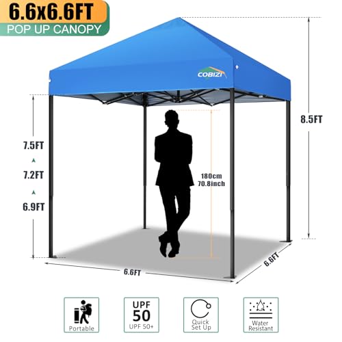 COBIZI 13x26 Pop Up Tent 13x26 Canopy with Sidewalls Heavy Duty Canopy Party Tent for Parties