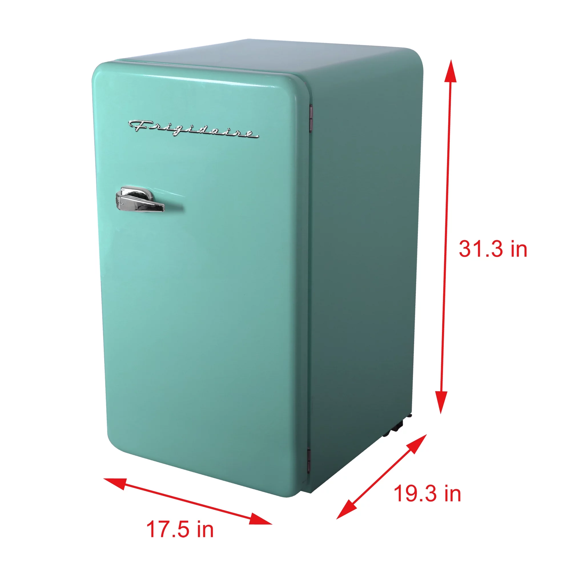 Frigidaire Retro 3.2 CU. ft. Compact Refrigerator - Mint, EFR372, Mint - Radiant Selections