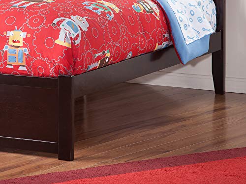 AFI Concord Platform Bed with Footboard & Storage Drawers