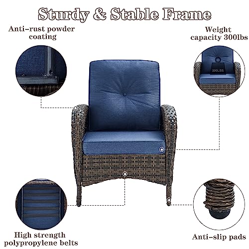 Patio Club Chair Wicker Chairs