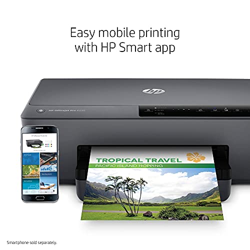 HP OfficeJet Pro 6230 Wireless Printer with Mobile Printing and Amazon Dash Replenishment ready (E3E03A) (Renewed)