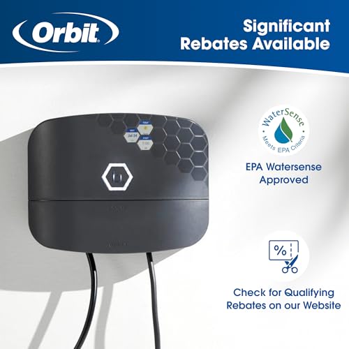 Orbit 57985 B-hyve XR 8-Zone Smart Indoor/Outdoor Sprinkler Controller