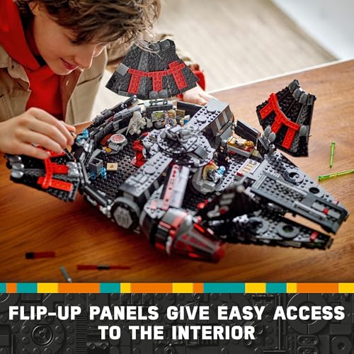 LEGO Star Wars The Dark Falcon Buildable Starship, Star Wars Toy Vehicle Set for Boys and Girls