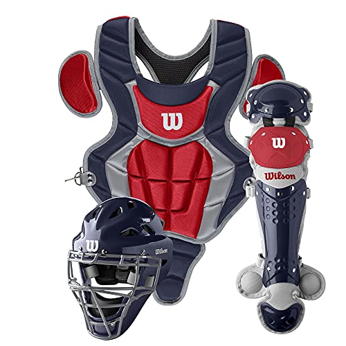 WILSON C200 Youth 3-Piece Catcher's Gear Set