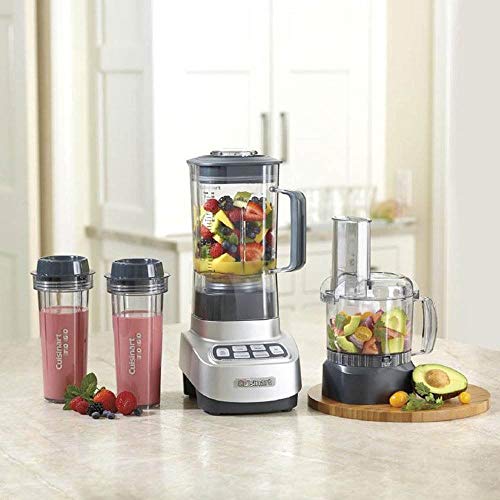 Cuisinart Velocity Ultra Trio 1 HP Blender/Food Processor with Travel Cups - Smart Home Appliances