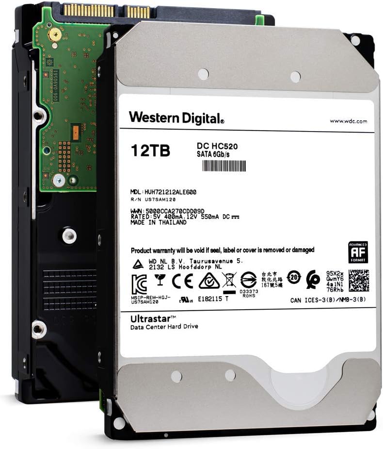 HGST Ultrastar He10 | HUH721010ALE600 (0F27452) | Power Disable | 10TB SATA 6.0Gb/s 7200 RPM 256MB Cache 3.5in HDD | 512e | Enterprise Hard Drive