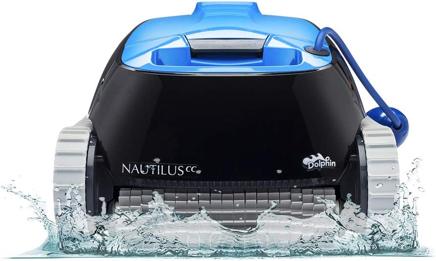 DOLPHIN Nautilus CC Automatic Robotic Pool Cleaner - Ideal for Above and In-Ground Swimming Pools up to 33 Feet