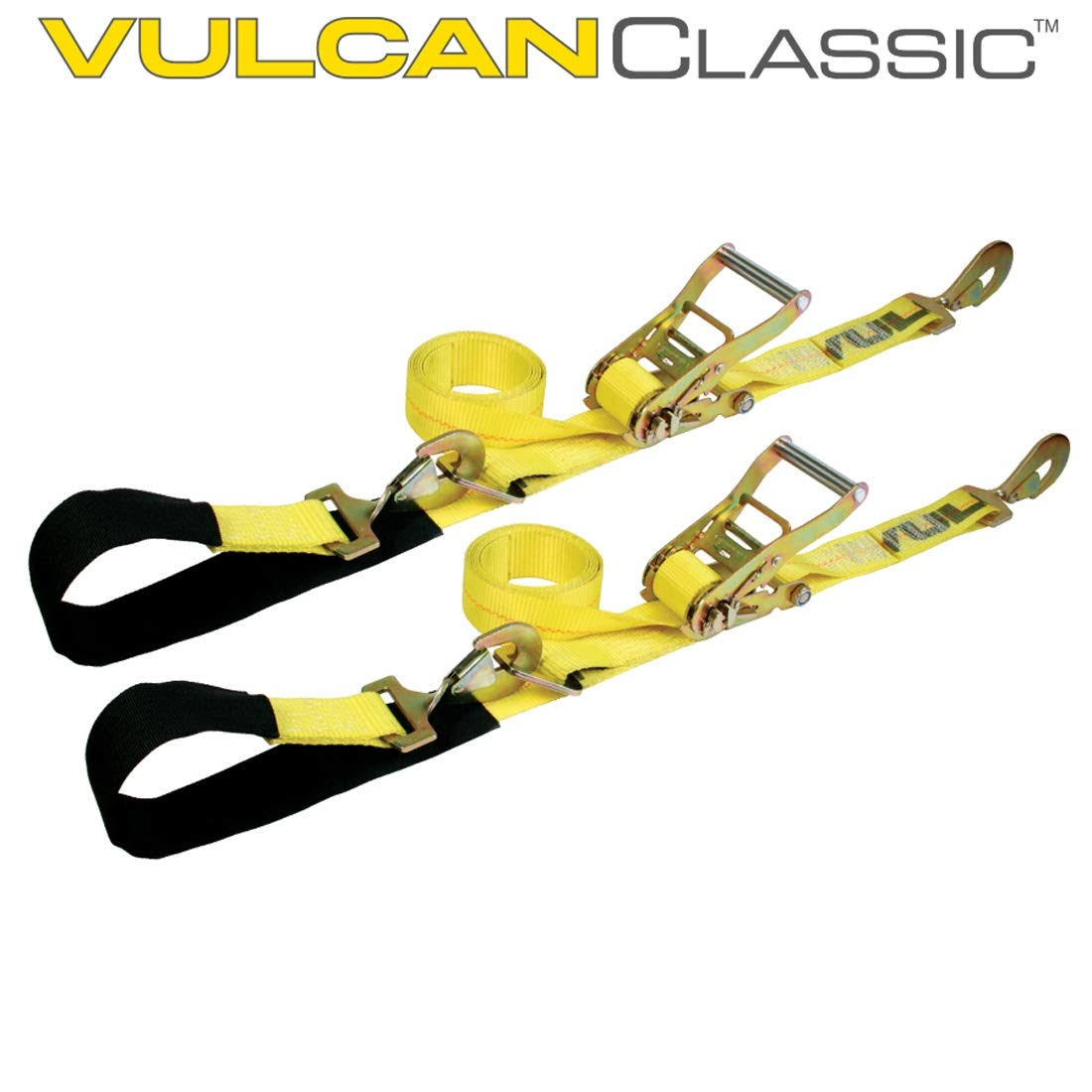 Vulcan Axle Tie Down Combo Strap Kit
