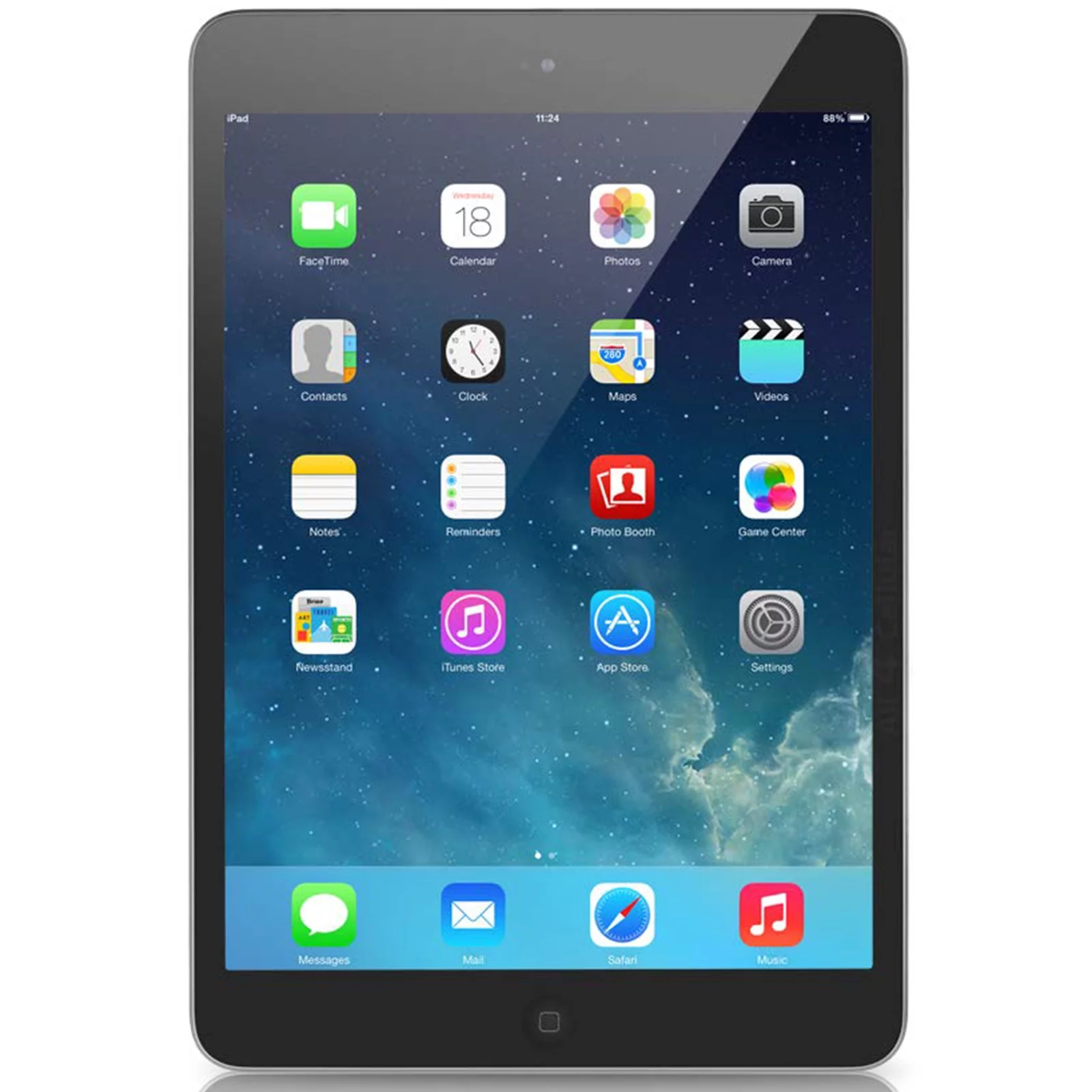 Restored Apple 7.9-inch iPad Mini 2 Retina, Wi-Fi Only, 32GB, Bundle Comes With: Bluetooth Headset, Tempered Glass, Case, Stylus Pen, Rapid Charger