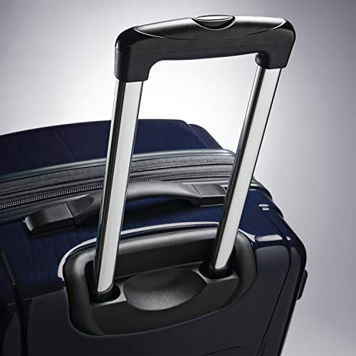 Samsonite Winfield 2 Hardside Expandable Luggage with Spinner Wheels, Brushed Anthracite, Checked-Large 28-Inch
