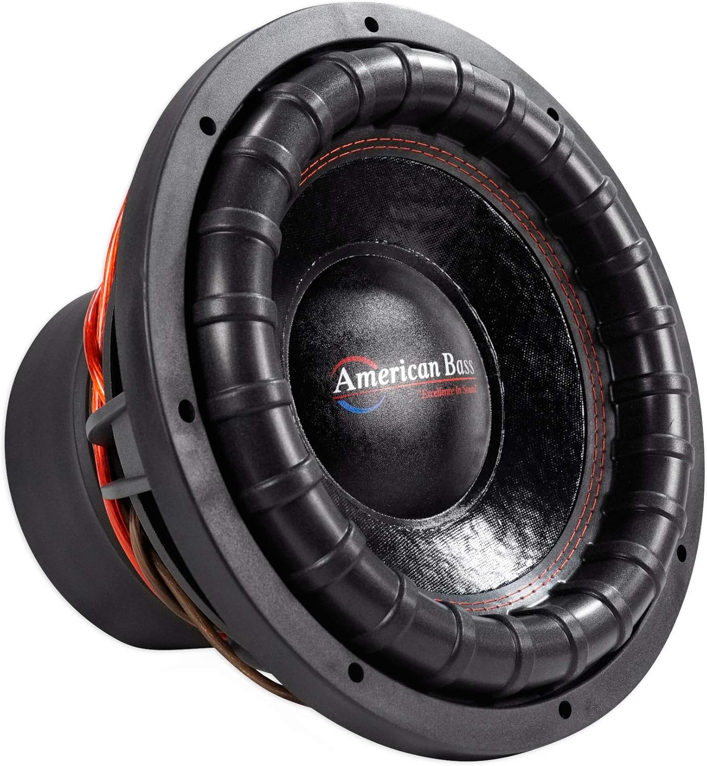 (2) American Bass XFL-1222 2000w 12" Competition Car Subwoofers w/3" Voice Coils