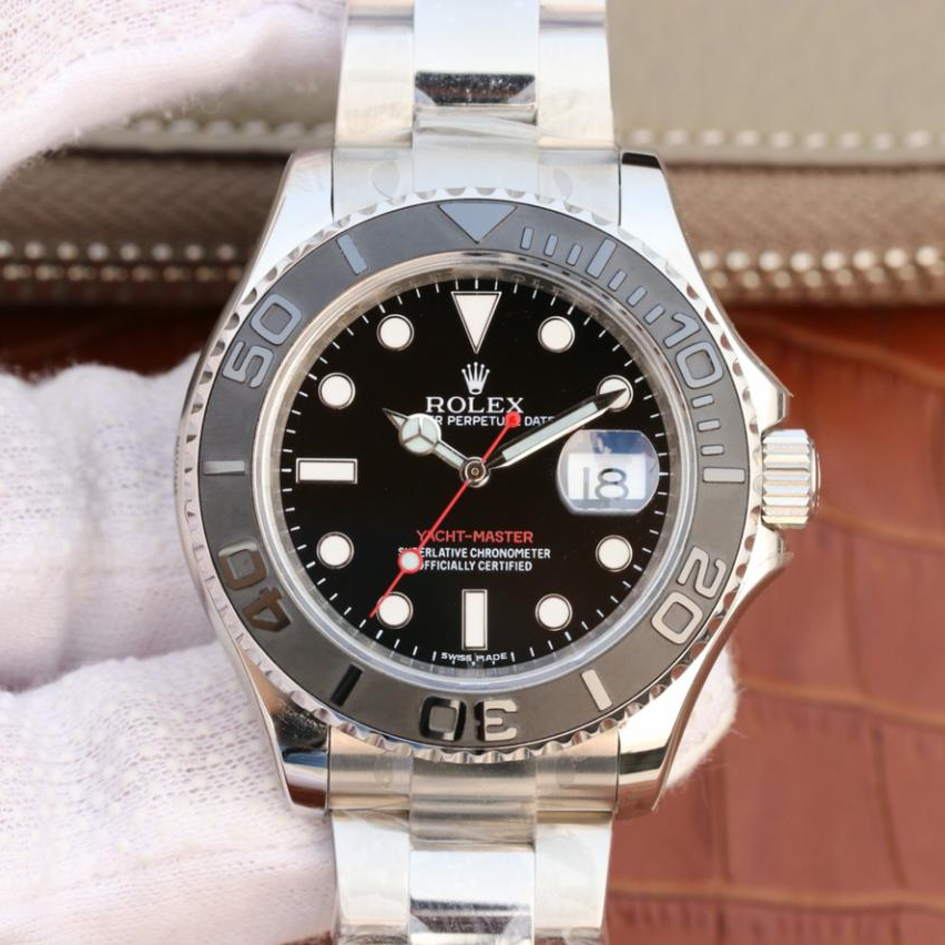 Yacht Master 1 ( Black & Blue Dial ) Stainless Steel 40mm