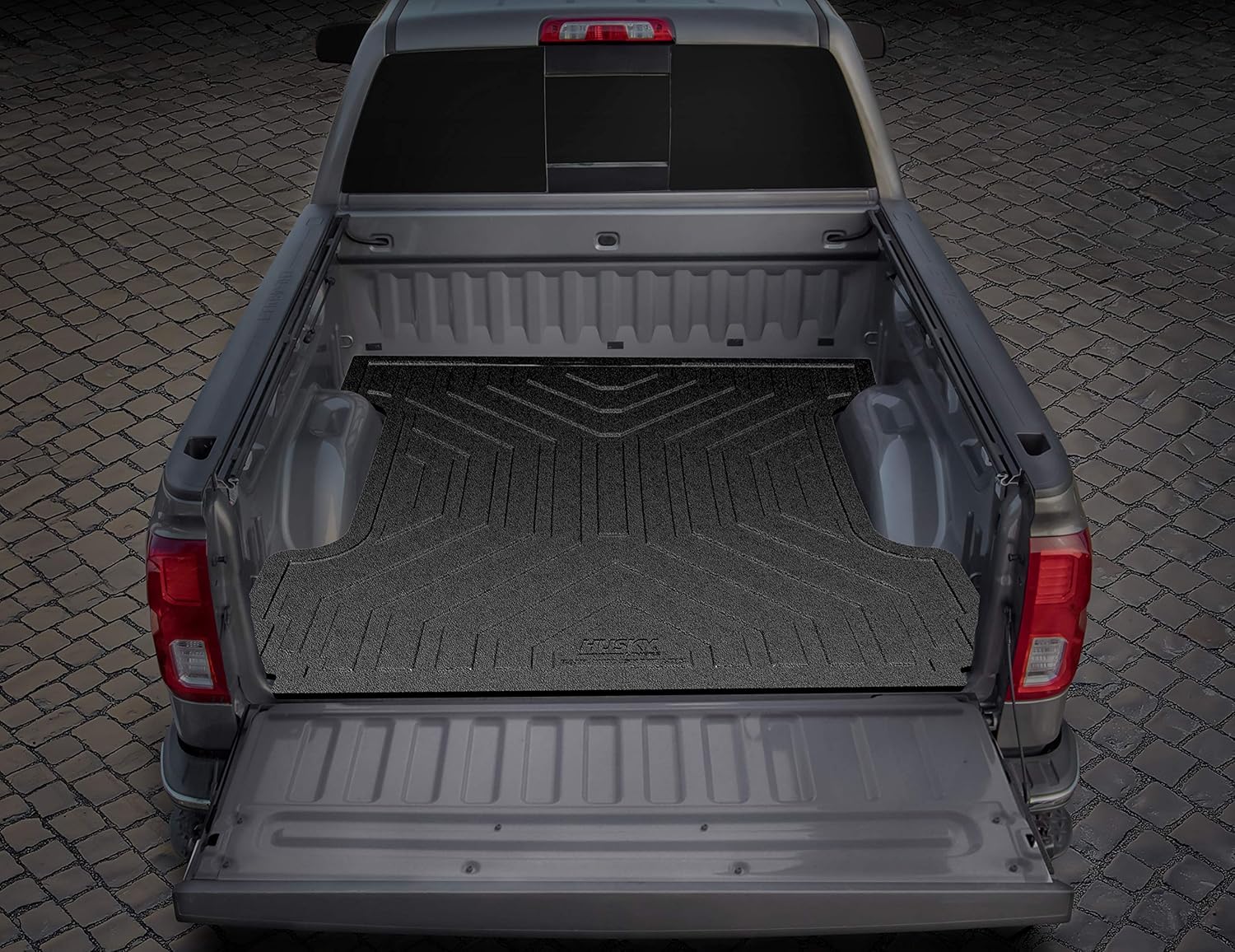 Husky Liners X-act Contour Series | Heavy Duty Bed Mat - Black | 16008 | Fits 2015-2022 Ford F-150 5.8' Bed 1 Pcs